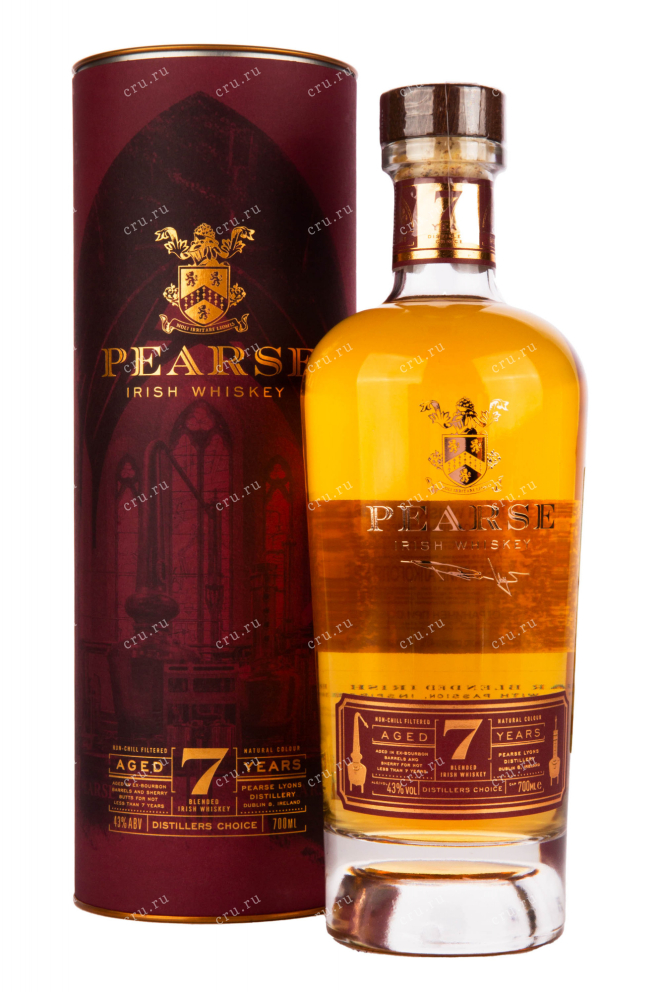 Виски Pearse Distillers Choice 7 years in tube  0.7 л