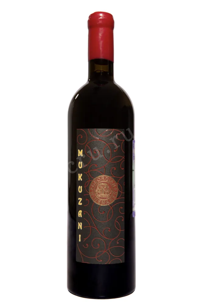 Вино Georgian Winemaker Mukuzani 2021 0.75 л
