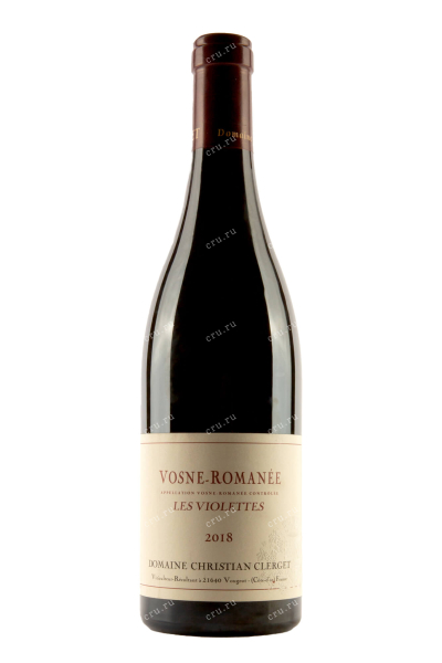 Вино Vosne-Romanee Domain Christian Clerget Les Violettes 2018 0.75 л