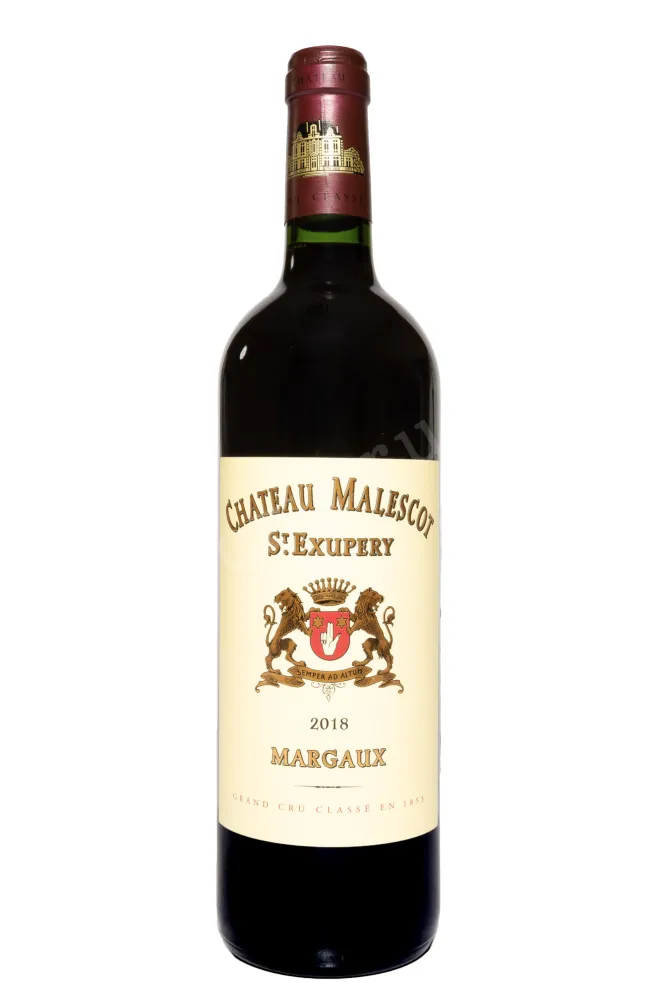 Вино Chateau Malescot Saint-Exupery Grand Cru Classe Margaux AOC 2018 0.75 л