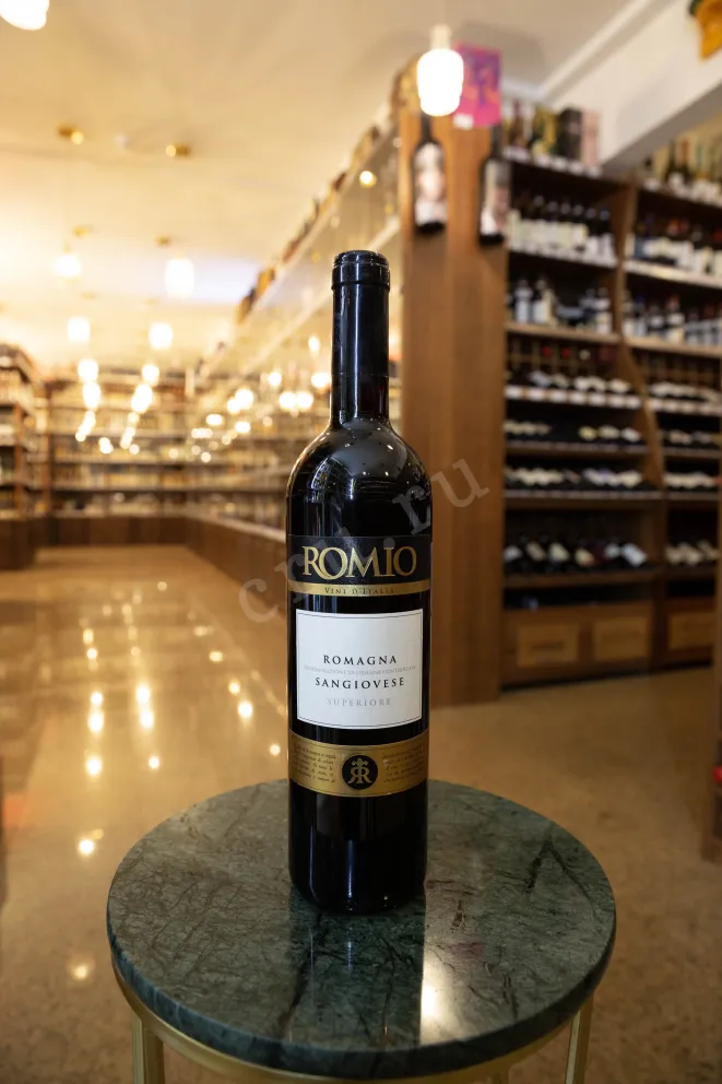 В магазине Крю Профи Romio Sangiovese di Romania Superiore 2017 0.75 л