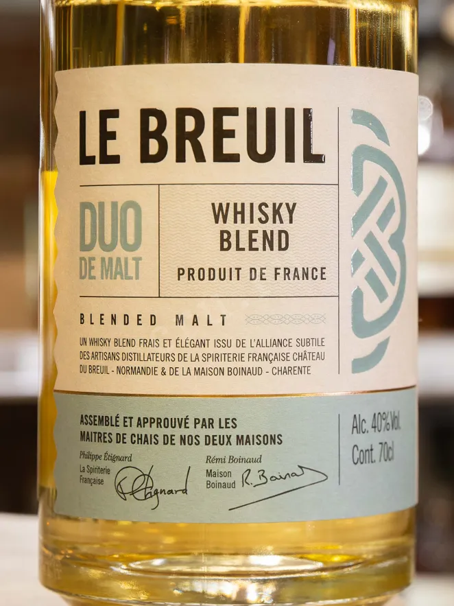 В магазине Крю Профи Le Breuil Duo de Malt Blend gift box 0.7 л