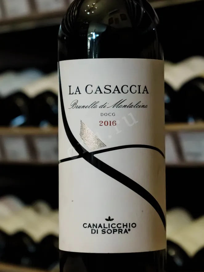 В магазине Крю Профи Brunello di Montalcino La Casaccia Canalicchio di Sopra 2016 0.75 л