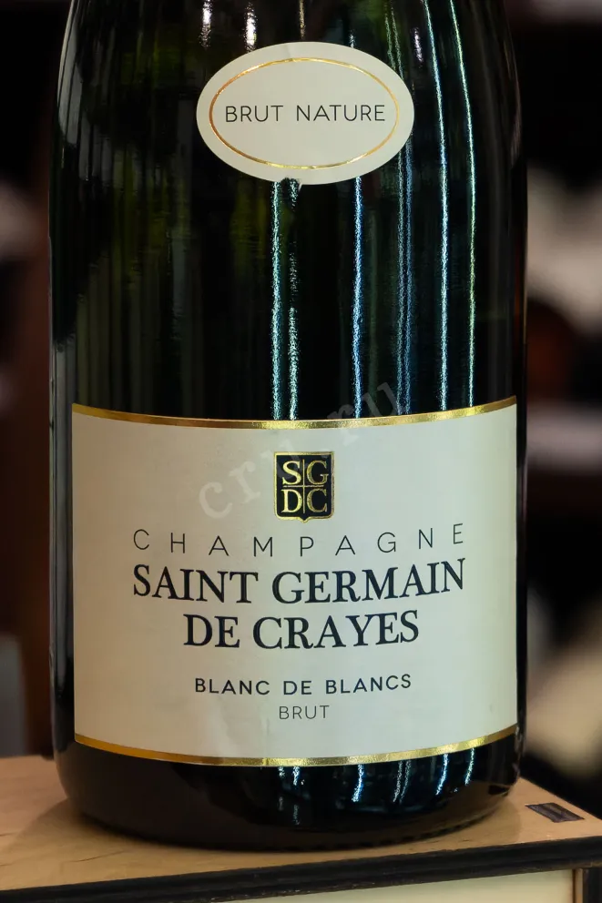 В магазине Крю Профи Saint Germain de Crayes Blanc de Blancs Brut in gift box 2018 0.75 л