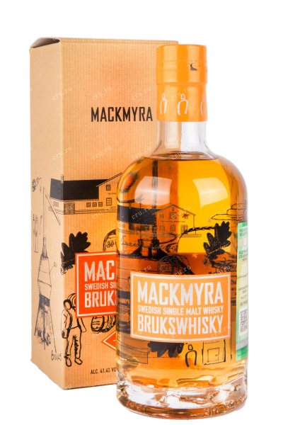 Виски Mackmyra Brukswhisky  0.7 л