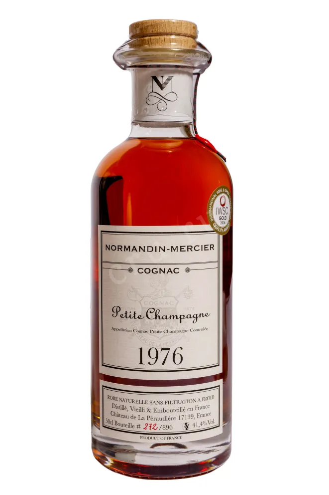 Бутылка Normandine Mersier in gift box 0.5 л