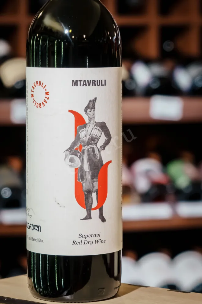В магазине Крю Профи Mtavruli Saperavi 2021 0.75 л