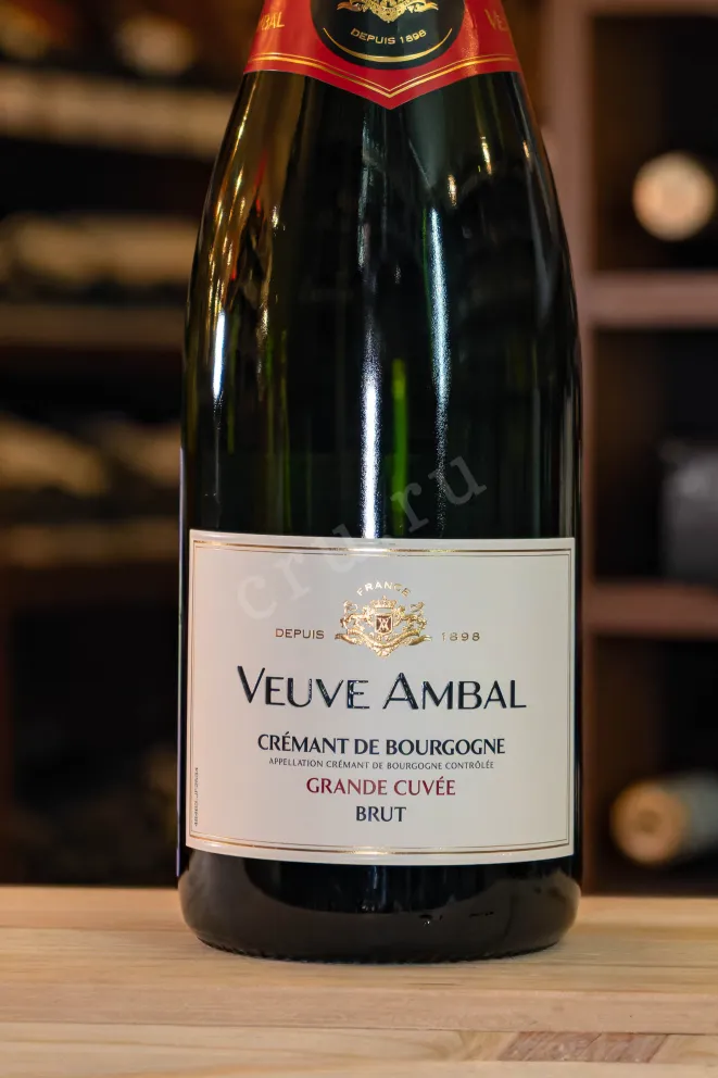 В магазине Крю Профи Veuve Ambal Cremant de Bourgogne Grande Cuvee Blanc Brut 2021 0.75 л