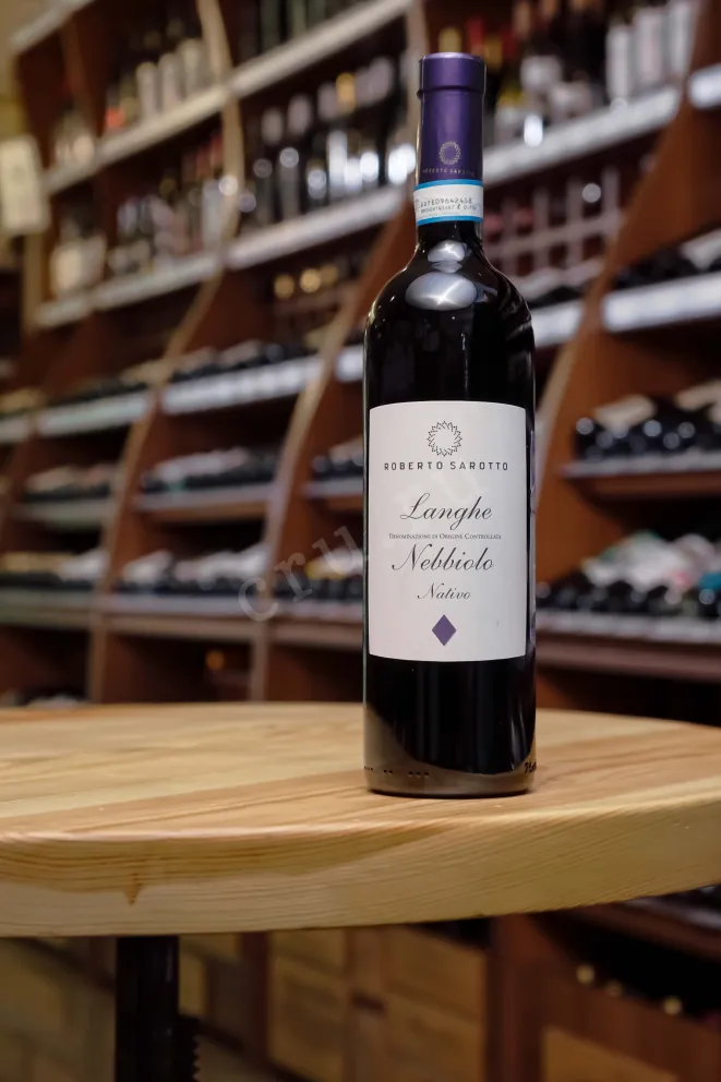 В магазине Крю Профи Roberto Sarotto Nativo Nebbiolo Langhe 2023 0.75 л