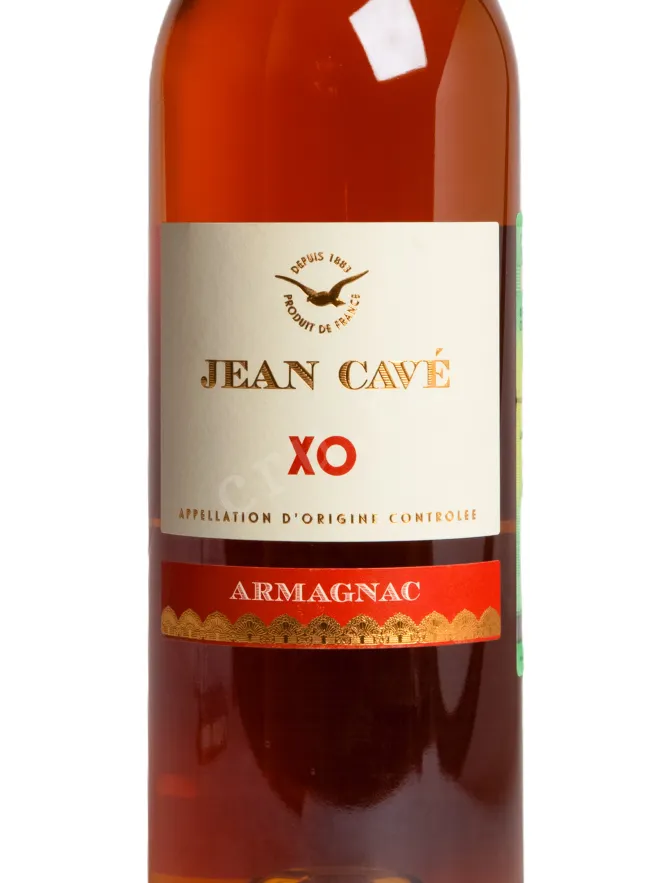 Этикетка Jean Cave XO in gift box 2013 0.7 л
