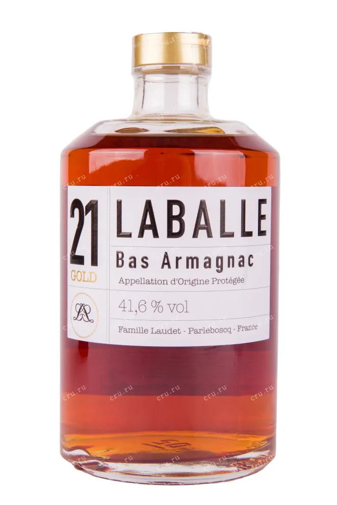 Арманьяк Laballe 21 Gold in tube  0.5 л