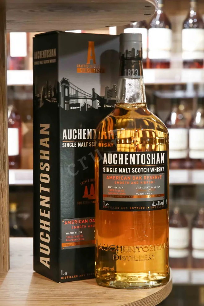 В магазине Крю Профи Auchentoshan American Oak gift box 1 л