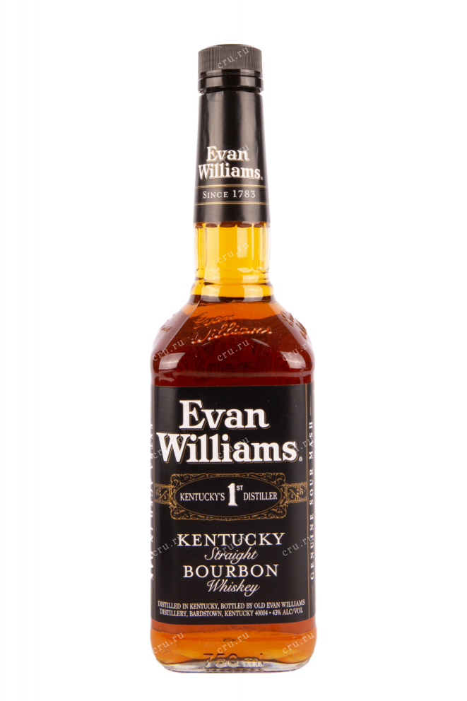 Виски Evan Williams Black Label  0.75 л