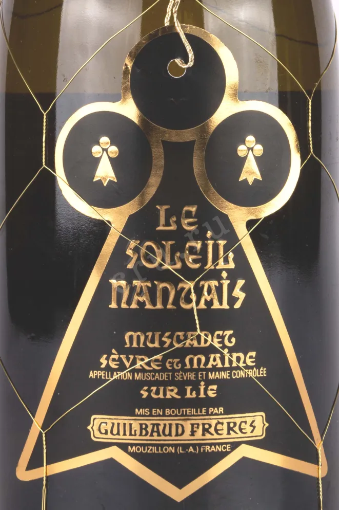 Этикетка Muscadet Sur Lie Le Soleil Nantais Guilbaud Freres 2021 0.75 л