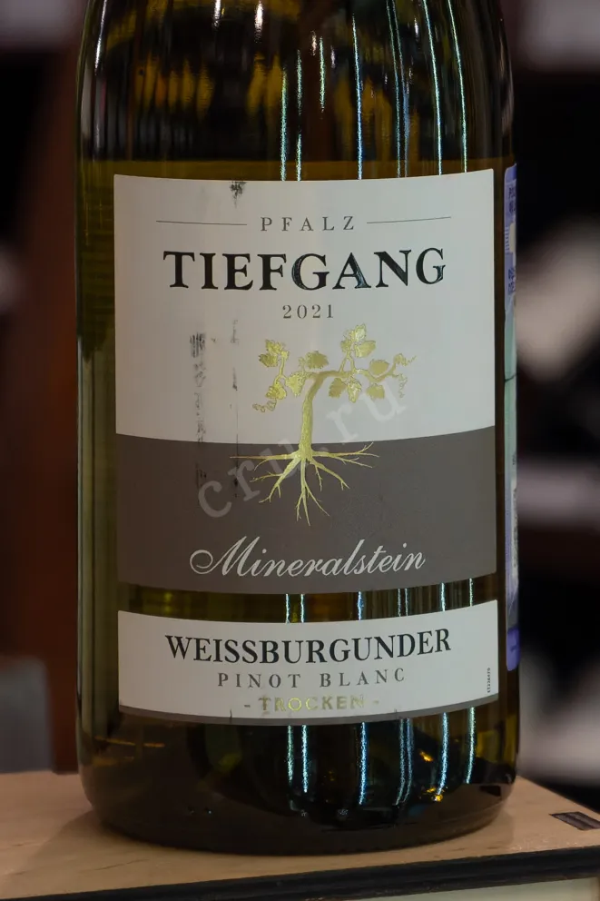 В магазине Крю Профи Tiefgang Weissburgunder Mineralstein 2021 0.75 л