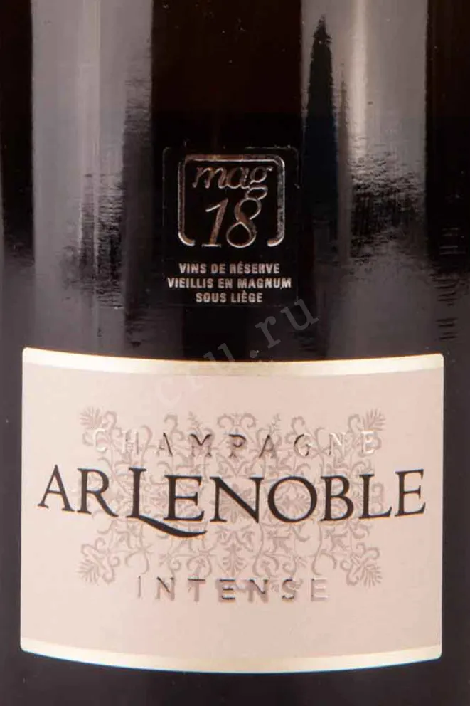 Этикетка AR Lenoble Extra Brut Intense 2018 0.75 л