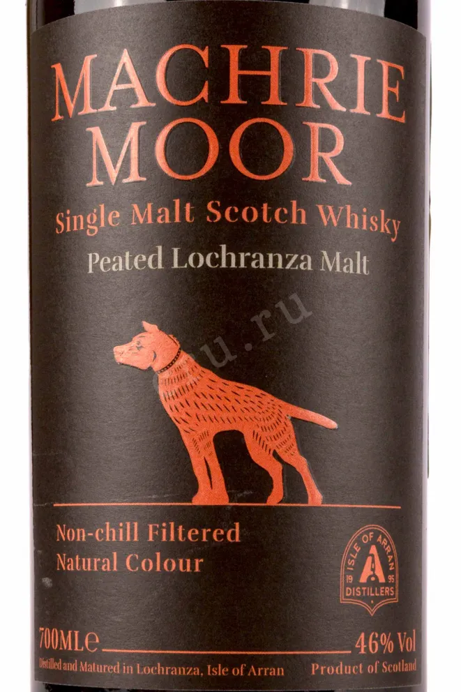 Этикетка Arran Machrie Moor 0.7 л