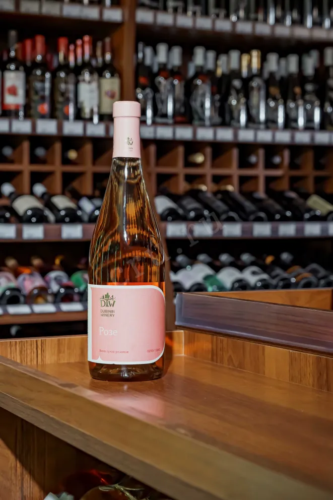 В магазине Крю Профи Dubinin Winery Rose Merlot 2022 0.75 л