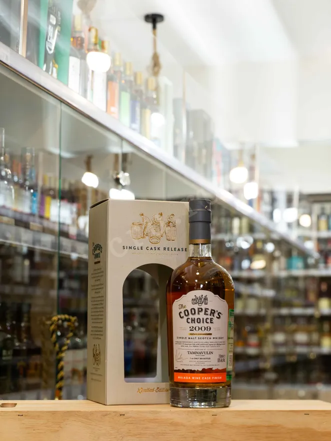 В магазине Крю Профи The Cooper’s Choice Tamanavulin Malaga Wine Cask Finish in gift box 2009 0.7 л