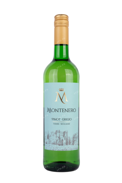 Вино Montenero Pinot Grigio Terre Siciliane 2022 0.75 л