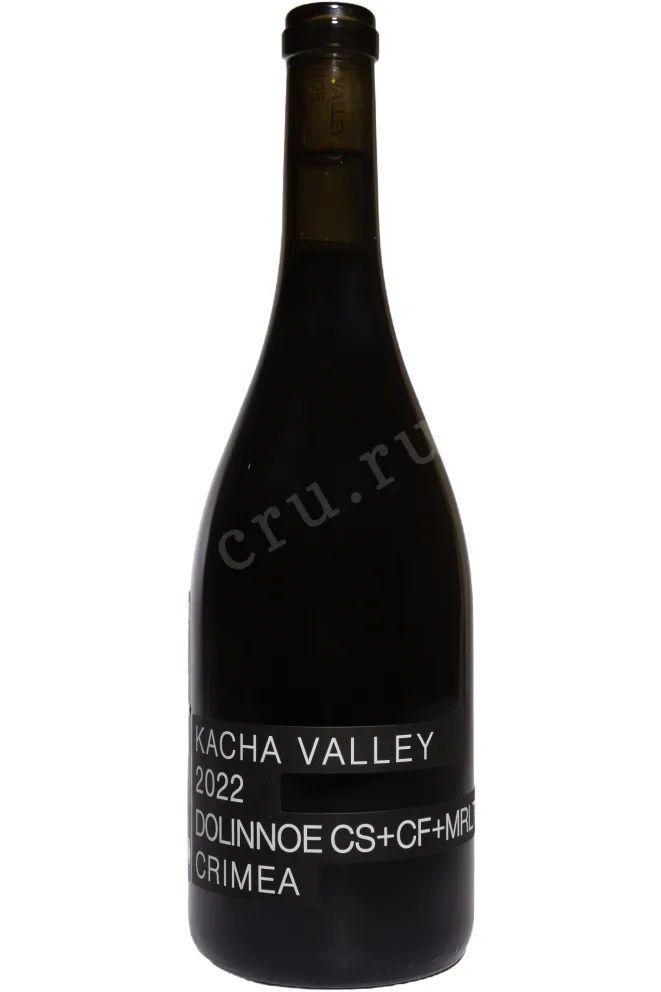 Вино Кача Велли Долинное Красное 2022 0.75 л