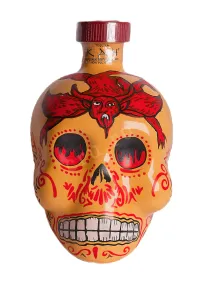 Текила Kah Reposado Skull  0.7 л