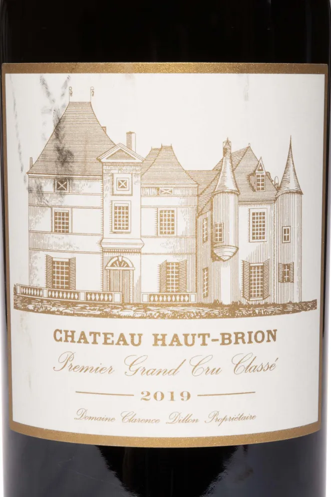 Этикетка Chateau Haut-Brion Premier Grand Cru Classe Pessac-Leognan AOC 2019 1.5 л