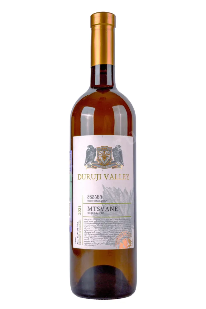 Вино Duruji Valley Mtsvane 2019 0.75 л