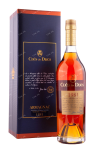 Арманьяк Cles des Ducs 1981 0.7 л