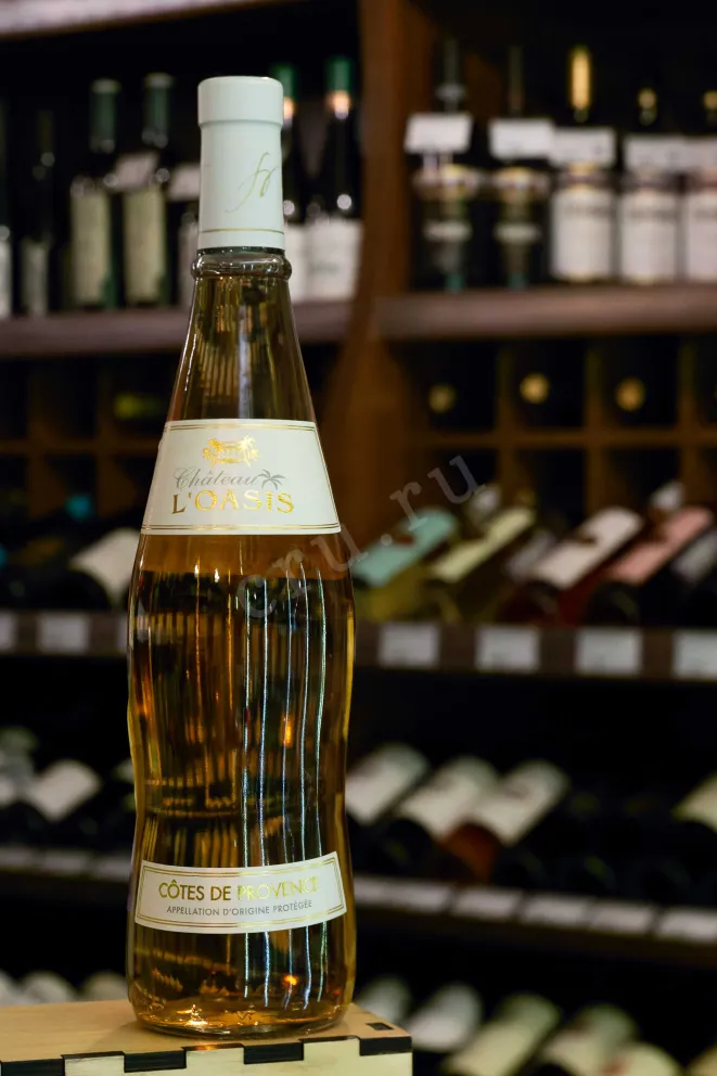 В магазине Крю Профи Chateau l'Oasis Rose Cotes de Provence AOC 2019 0.75 л