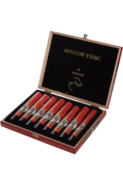 Сигары God of Fire by Carlito Double Robusto Tubos-8*