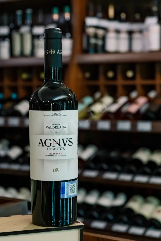 В магазине Крю Профи Familia Valdelana Agnus De Autor Crianza Rioja DOCa 2020 0.75 л