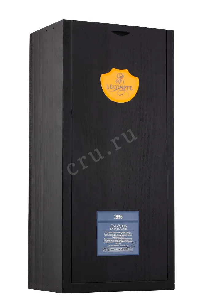 Подарочная коробка кальвадоса Леконт 1996 0.7