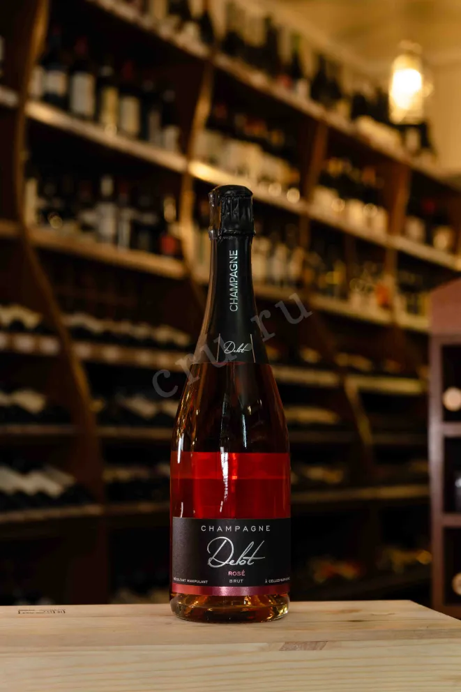 В магазине Крю Профи Champagne Delot Brut Rose 2023 0.75 л