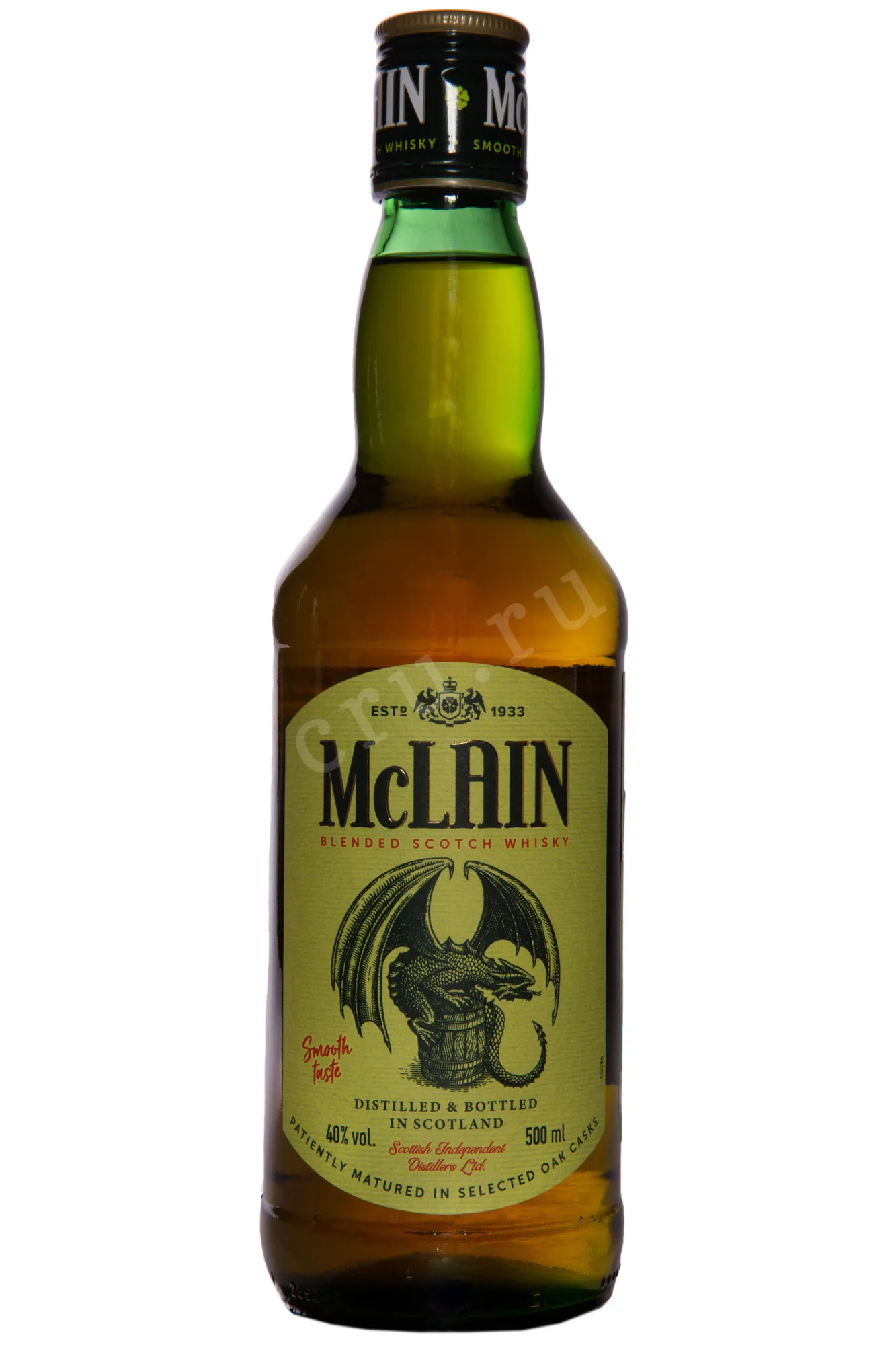 Фото — Виски McLain Blended Scotch Whisky  0.5 л