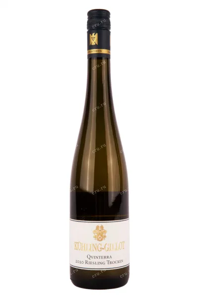 Вино Raynkhessen Kuhling Gillot Qvinterra Riesling Trocken 2021 0.75 л