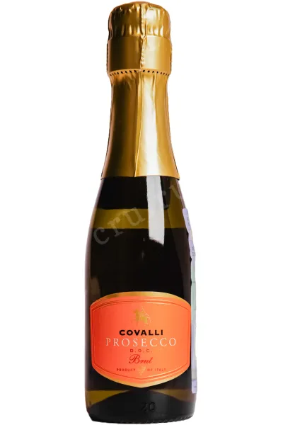 Игристое вино Covalli Prosecco DOC Brut 2024 0.2 л