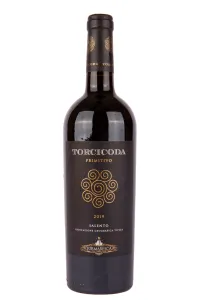 Вино Torcicoda Primitivo 2019 0.75 л