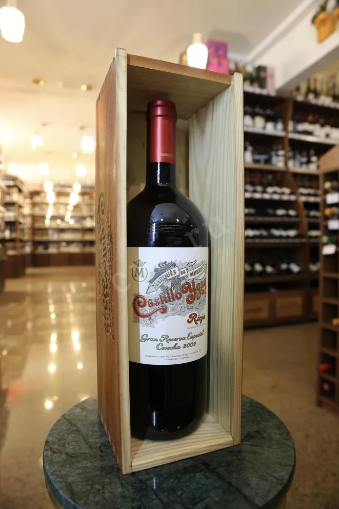 В магазине Крю Профи Marques de Murrieta Castillo Ygay Gran Reserva Especial wooden box 2009 1.5 л