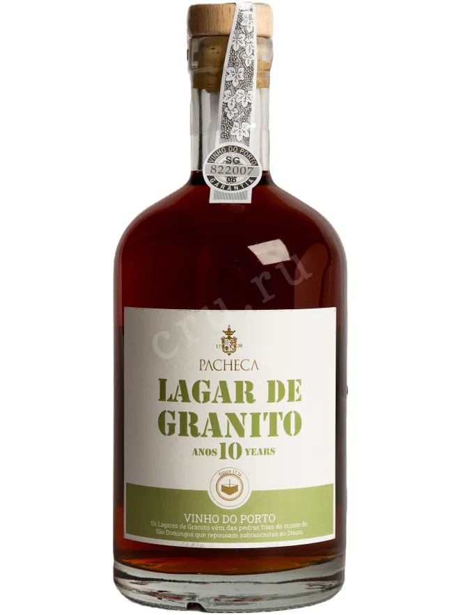 Бутылка Pacheca Lagar De Granito 10 Years Old in tube 2014 0.75 л