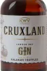 Этикетка Cruxland London Dry Gin 0.05 л