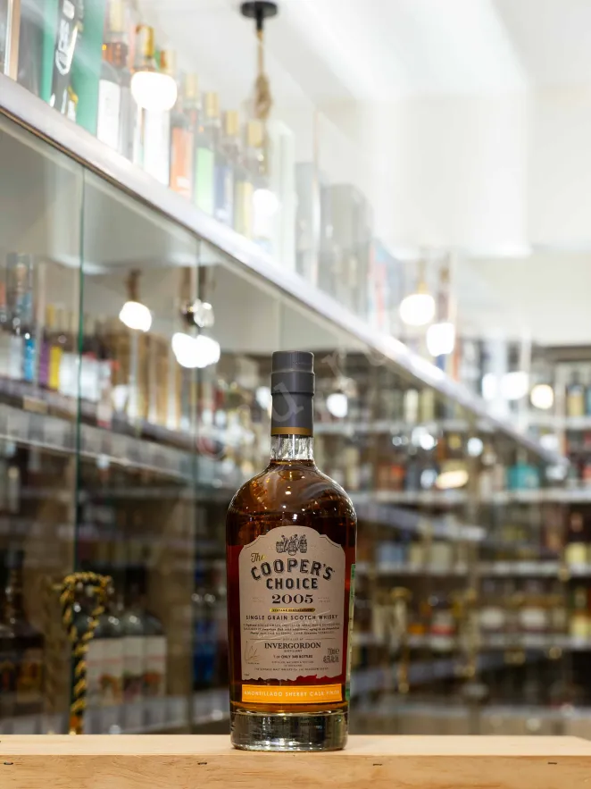 В магазине Крю Профи The Cooper's Choice Invergodon Amontillado Sherry Cask Finish in gift box 2005 0.7 л