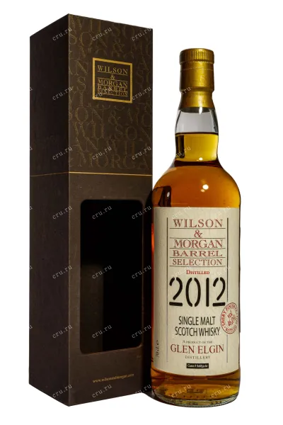 Виски Wilson and Morgan Barrel Selection Glen Elgin 2012 Sherry Finish PX in gift box  0.7 л