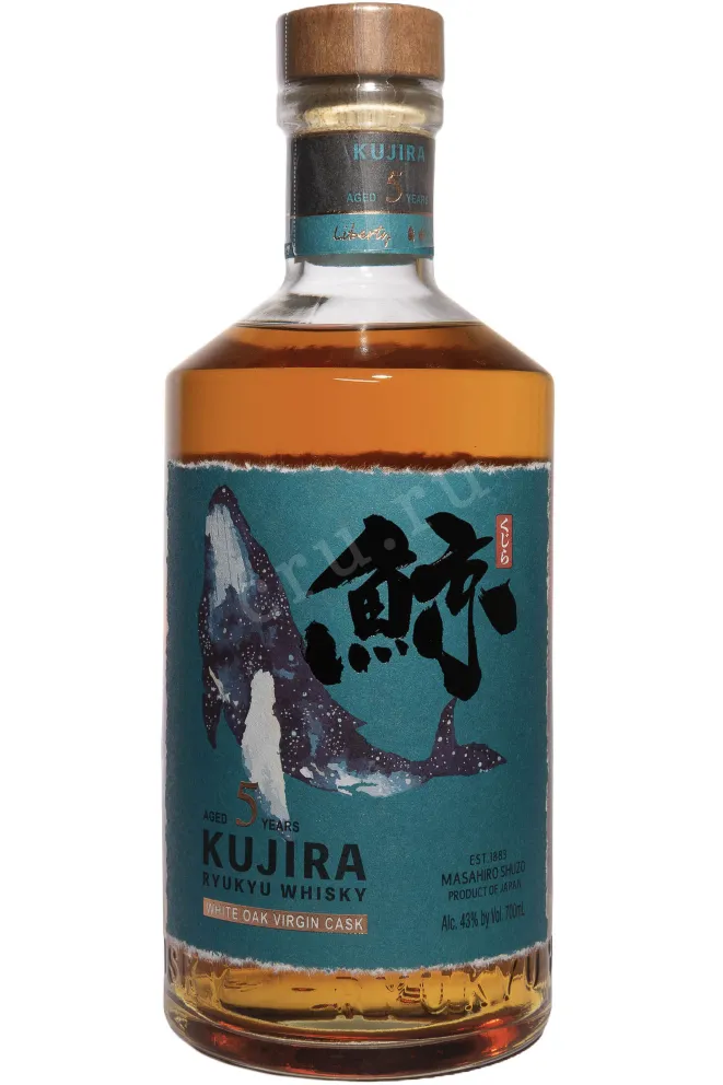 Бутылка Kujira Ryukyu 5 years gift box 0.7 л