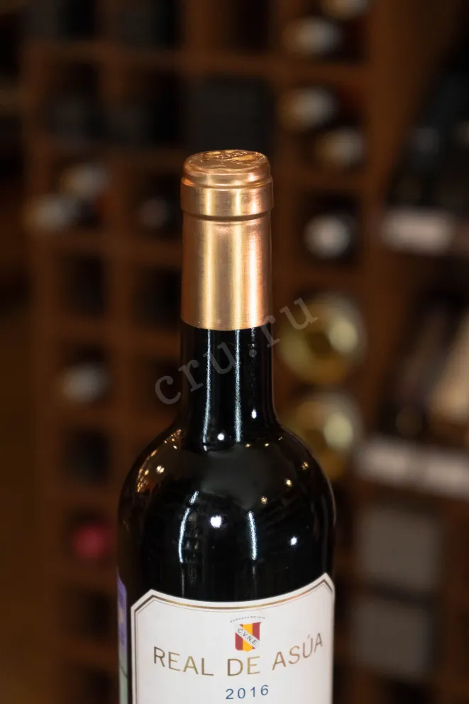 Пробка Real de Asua Rioja DOC 2016 0.75 л