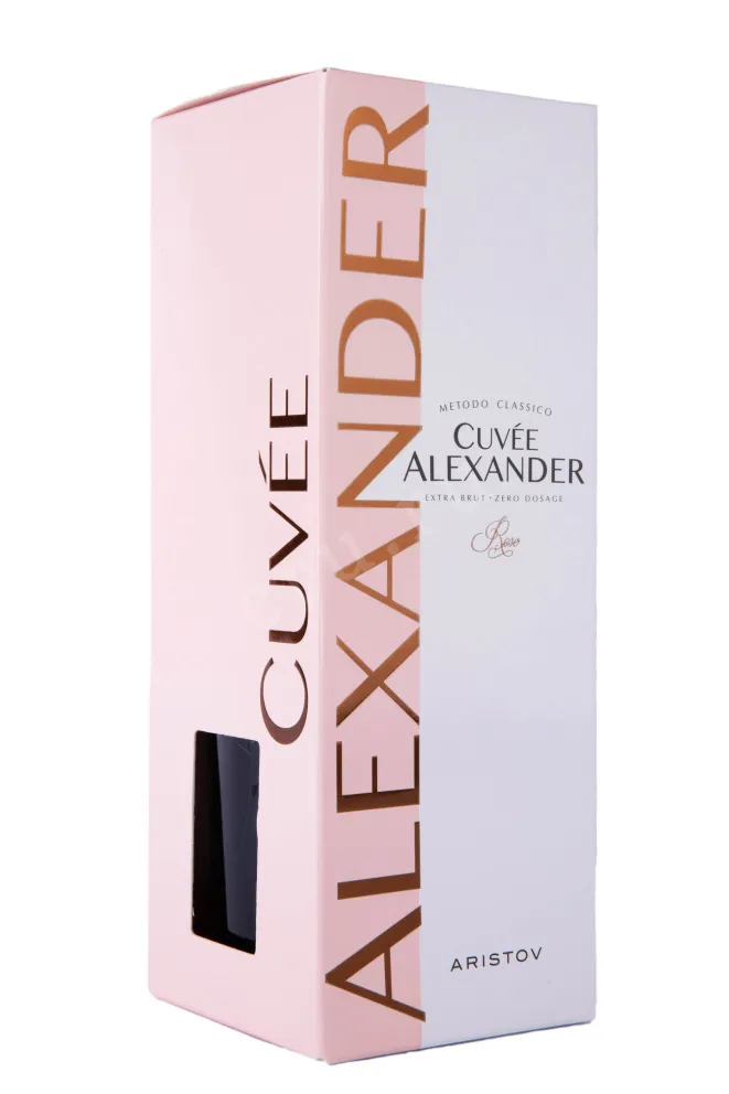 Подарочная коробка Aristov Cuvee Alexander Rose de Pinot gift box 2020 0.75 л
