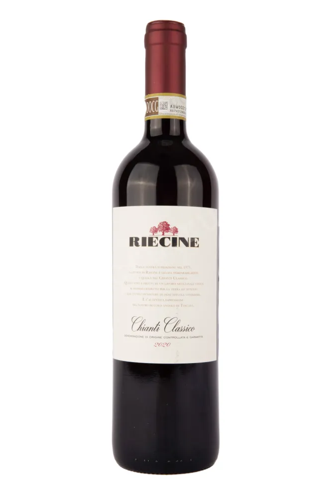 Вино Riecine Chianti Classico 2020 0.75 л