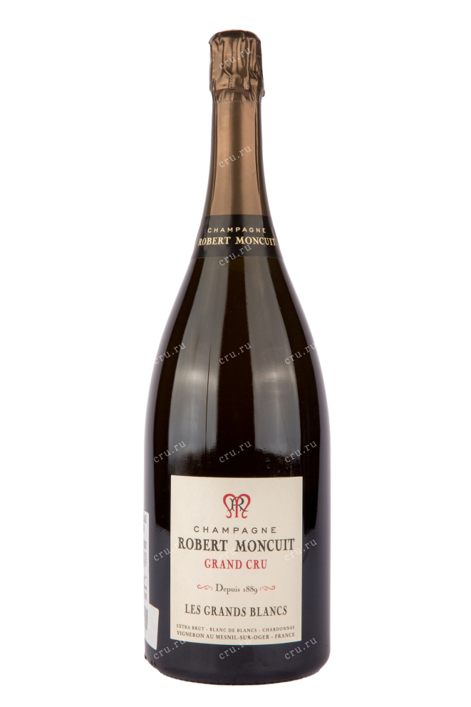 Шампанское Robert Moncuit Grand Cru Les Grands Blancs Extra Brut  1.5 л