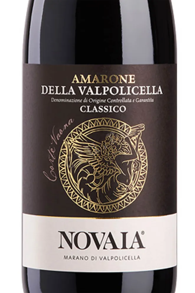 Этикетка Novaia Amarone della Valpolicella Classico Corte Vaona 2011 0.75 л