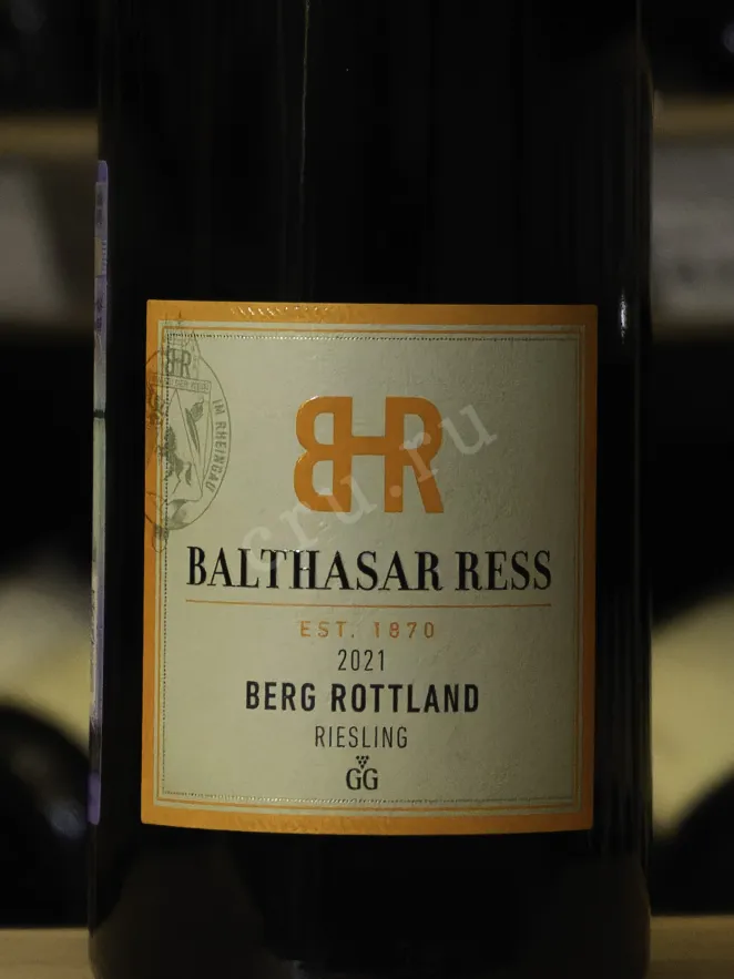 В магазине Крю Профи Balthasar Ress Berg Rottland Riesling GG 2021 0.75 л